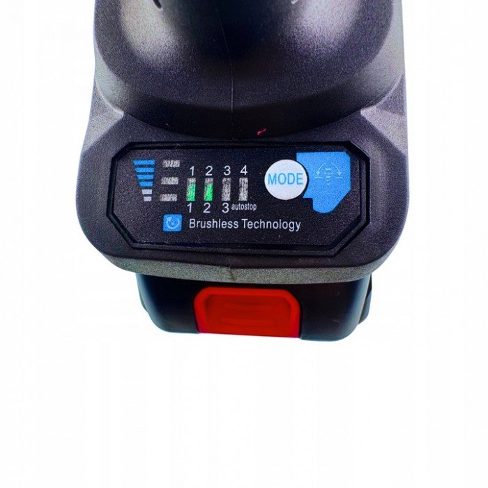 Bull-Tech BT-5601 juhtmeta harjadeta löökmutrikeeraja 1500Nm – 2× 6.0Ah akud, 1/2" ajam, Makita akuga ühilduv