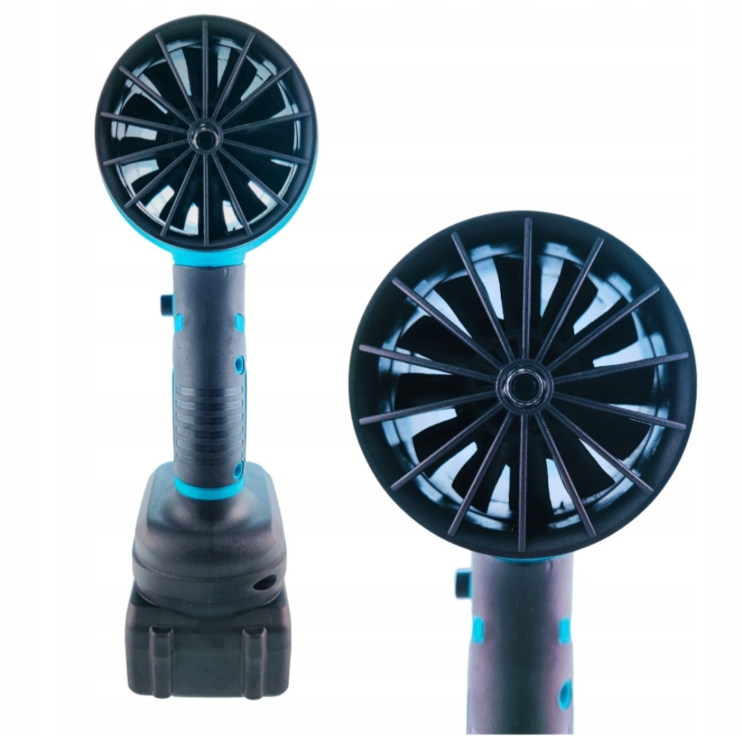 Rangers juhtmeta lehepuhur 48V (RS2564) – harjavaba, kuni 1050W, 2× 5.0Ah akud, 4-astmeline kiiruseregulaator, kohver