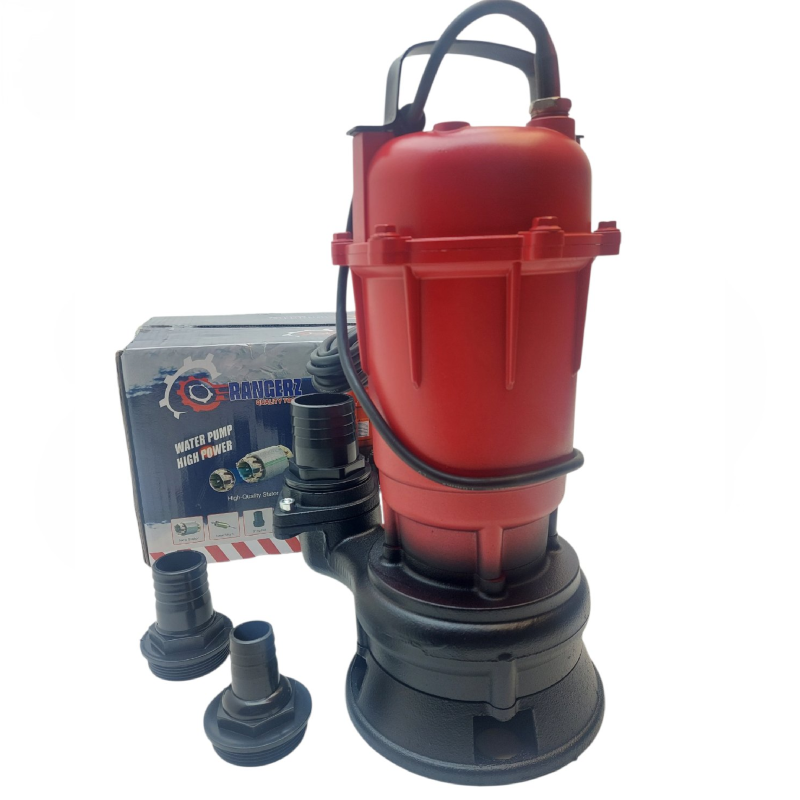 RANGERZ RS-5505 Submersible Sewage/Dirty Water Pump – Cast Iron Body, 18,000 L/h, 15m Head, 2" Outlet