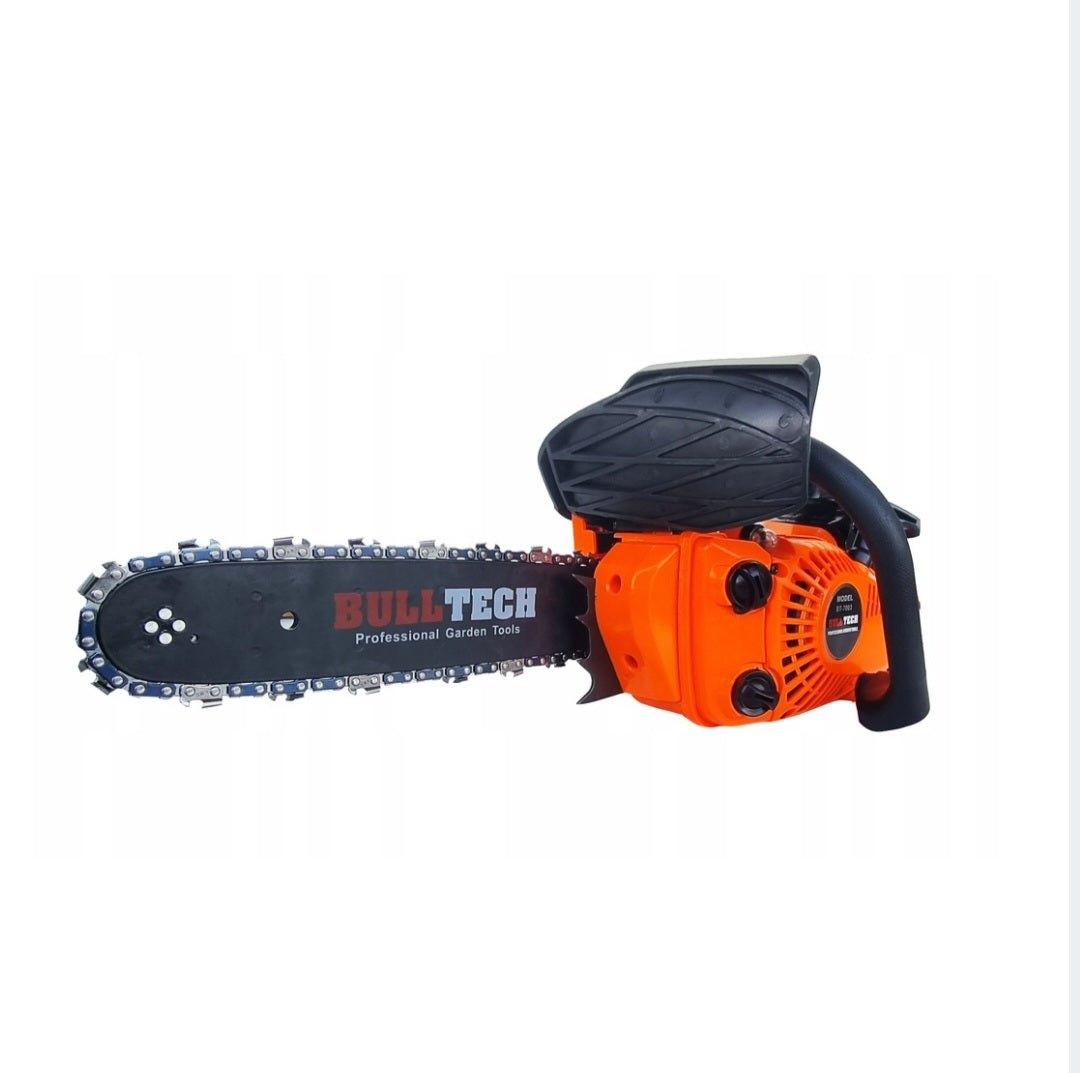 BullTech BT-7003 Petrol Chainsaw 3.9 HP – 25cm Cutting Length, Easy Start, Primer Pump