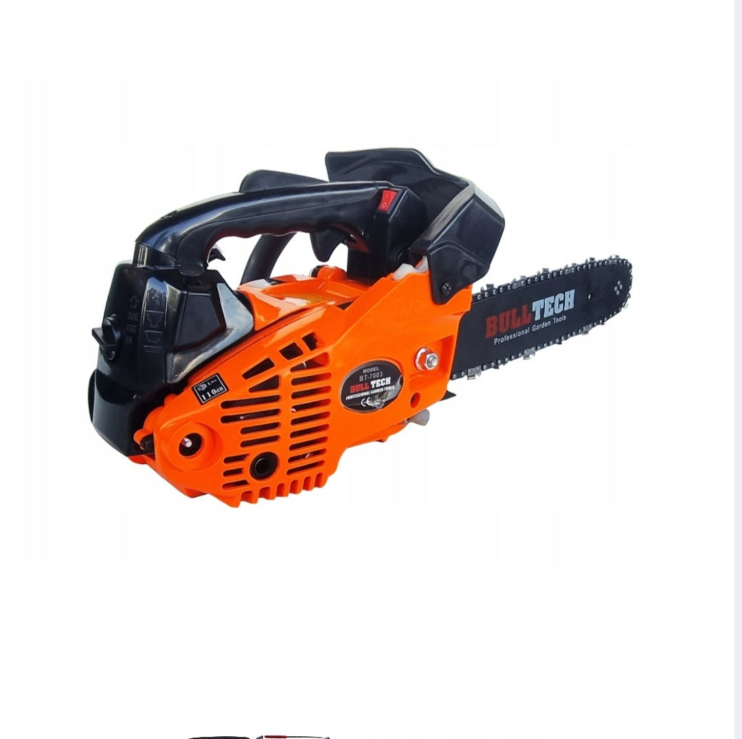 BullTech BT-7003 Petrol Chainsaw 3.9 HP – 25cm Cutting Length, Easy Start, Primer Pump