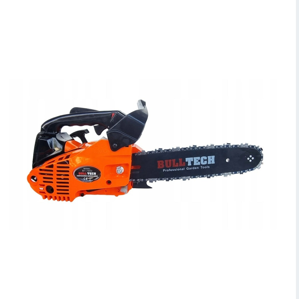 BullTech BT-7003 Petrol Chainsaw 3.9 HP – 25cm Cutting Length, Easy Start, Primer Pump