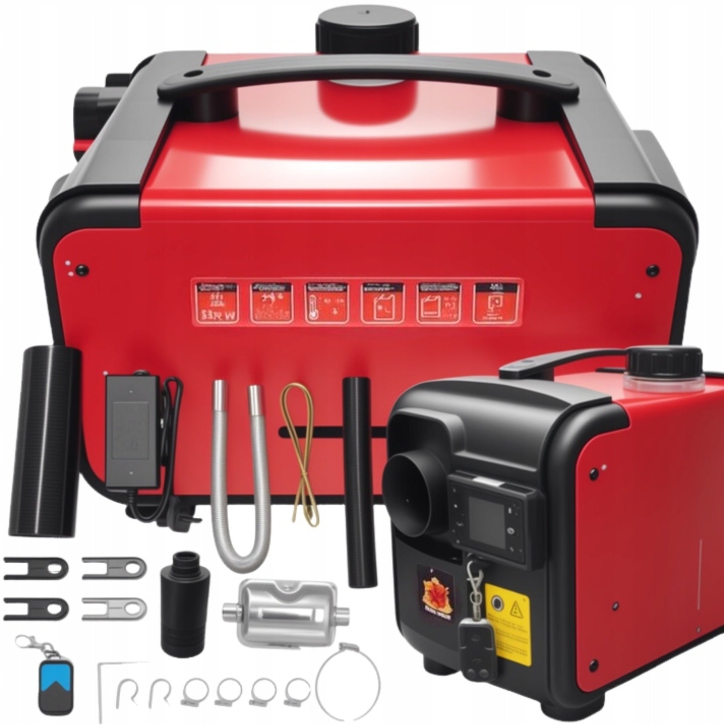 BULLTEK 12kW diisel seisuküttekeha 12V/24V/230V puldiga