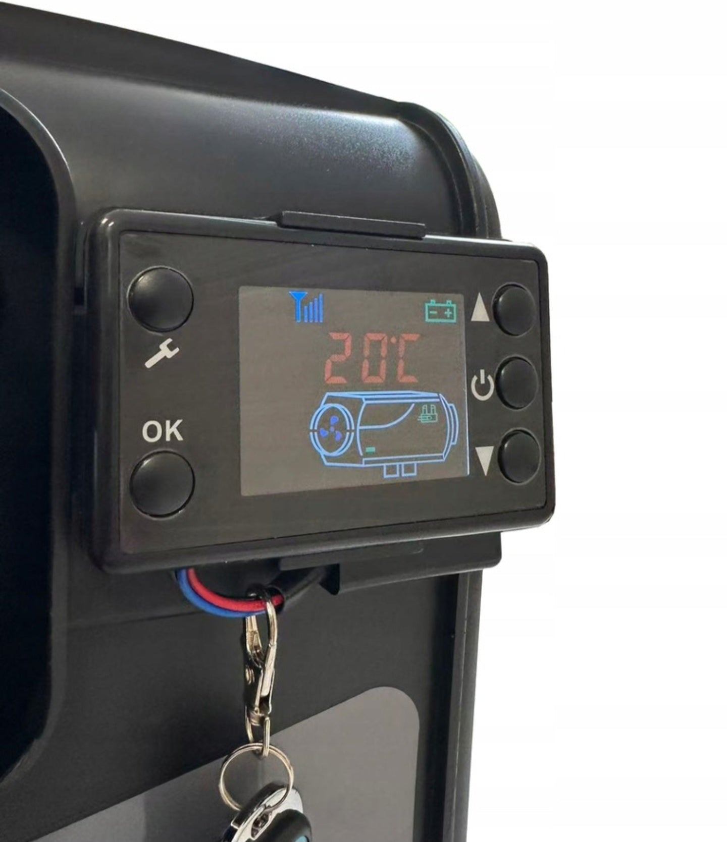 BULLTEK 12kW diisel seisuküttekeha 12V/24V/230V puldiga