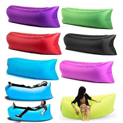 Inflatable Air Sofa Lounger 240x90x50 cm Orange