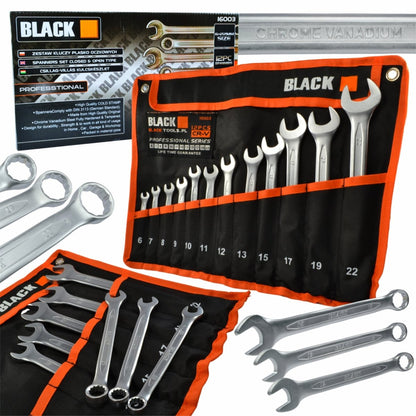 Võtmekomplekt 47 osa 6–32 mm – leht/silmus, TORX, C - tüüpi – BLACK, Cr - V - Ostuklikk
