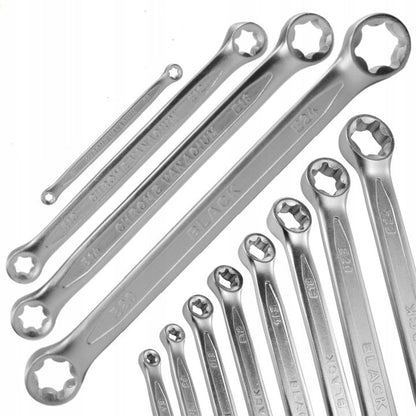 Võtmekomplekt 47 osa 6–32 mm – leht/silmus, TORX, C - tüüpi – BLACK, Cr - V - Ostuklikk