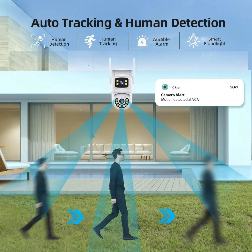 WiFi kahe kaameraga turvasüsteem